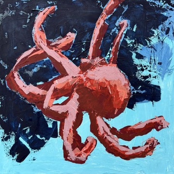 Abstraktion eines Oktopus